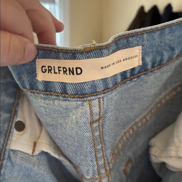 GRLFRND Light Blue Denim Jeans - Picture 2 of 5